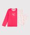Pyjama  en velours rosa/vielfarbig