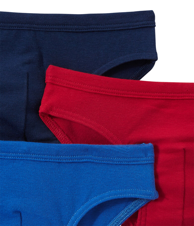 Jungen-Slips im 3er-Set weiss