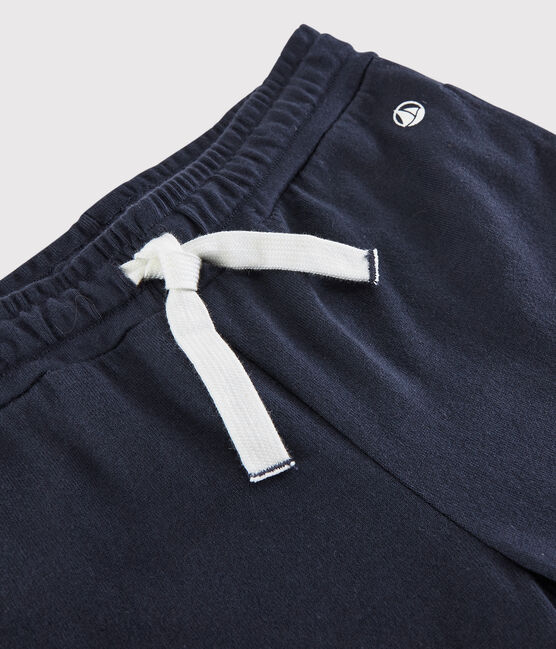 Kinder-Jogginghose aus Jersey für Jungen blau SMOKING