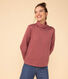Damen-Rollkragenshirt aus Baumwolle 