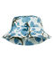 Baby-fischerhut gemustert und gewachst jungen weiss MARSHMALLOW/weiss MULTICO