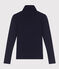 Damen-Rollkragenshirt "L'Iconique" aus Baumwolle blau SMOKING