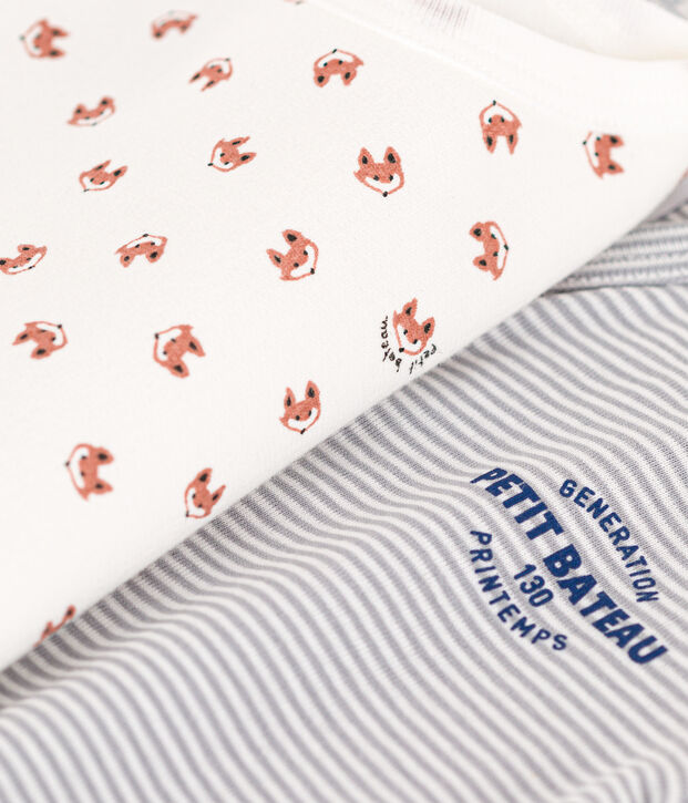 2er-Set Strampler vielfarbig