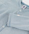 Baby-Strampler aus Baumwolle mit Ringelstreifen. blau ROVER/weiss MARSHMALLOW