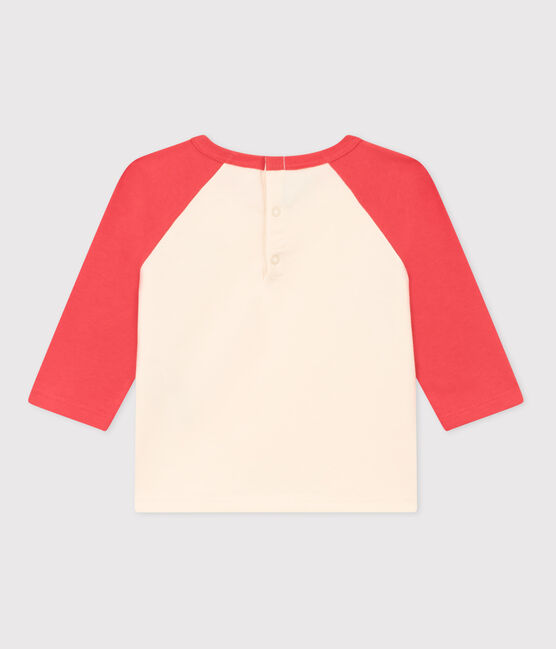 Langärmeliges Baby-T-Shirt aus Jersey AVALANCHE/ OURSIN