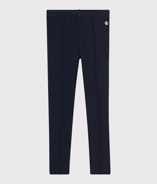 Kinder-Jeggings aus Molton f&uuml;r M&auml;dchen SMOKING