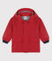 KLASSISCHE BABY-REGENJACKE AUS RECYCELTEM MATERIAL rot TERKUIT