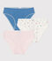 3er-Set Kinder-Slips aus Baumwolle mit Elastan Frucht-Motiv variante 1