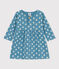 Baby-Kleid aus Jersey für Mädchen mit Blumenmotiv POLOCHON/ MULTICO