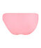 Bikinihose mit Ringelstreifenfür Baby rosa FLUO ROSE