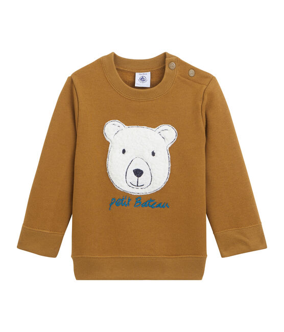 Baby-Sweatshirt aus Molton für Jungen CUIVRE CN