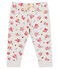 Baby-Hose aus bedrucktem Doppeljersey für Mädchen grau BELUGA/weiss MULTICO CN