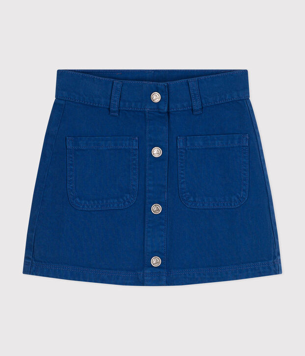 Rock aus Denim Kinder/M&auml;dchen blau