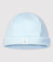Baby-Mütze aus Bio-Baumwollnicki blau TOUDOU