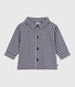 Baby-Hemd aus Flanell mit Karomuster