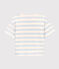 Damen-T-Shirt Das Boxy aus Baumwolle PLEINAIR/ MARSHMALLOW