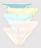 Wochenpack mit 5 Damen-Slips variante 1