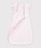 Babyschlafsack aus Nicki mit Blumenmotiv TOG-Wert 3 rosa/vielfarbig