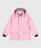 Ikonische Kinder-Regenjacke einfarbig rosa