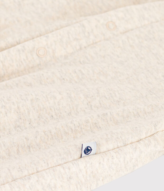 Langer wattierter Baby-Overall aus Baumwolle mit Kapuze MONTELIMAR CHINE