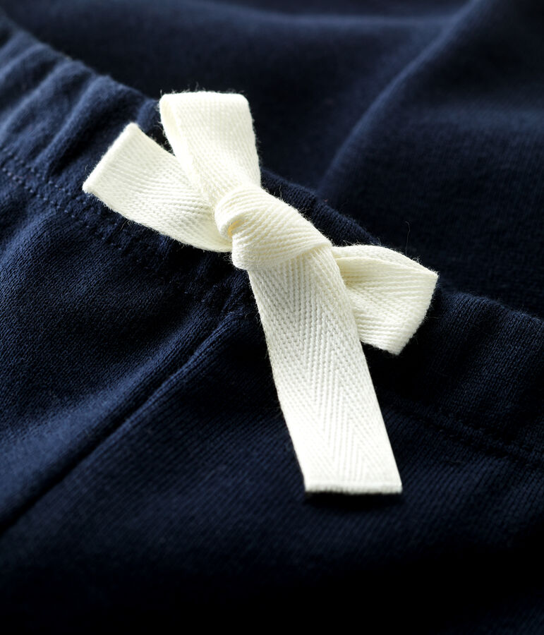 Baby-Hose aus Molton blau