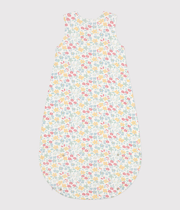 Babyschlafsack aus Baumwolle mit Blumenmotiv TOG 2 weiss/vielfarbig