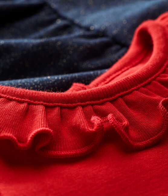 Kurzärmelige baby-t-shirt mädchen variante 1