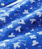Langer Baby-Overall aus gestepptem Doppeljersey aus Bio-Baumwolle mit Vogel-Motiv blau COOL/naturfarben MULTICO