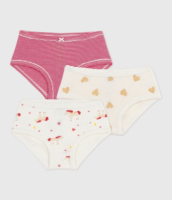 Set Kinder-Slips High Waist aus bedruckter Baumwolle variante 1
