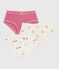 Set Kinder-Slips High Waist aus bedruckter Baumwolle variante 1