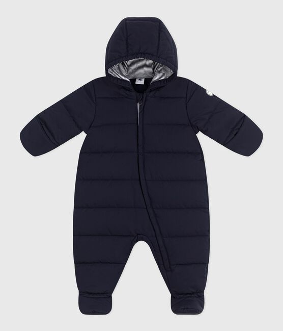 Baby-Schneeanzug aus Polyester blau SMOKING