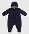 Baby-Schneeanzug aus Polyester blau SMOKING