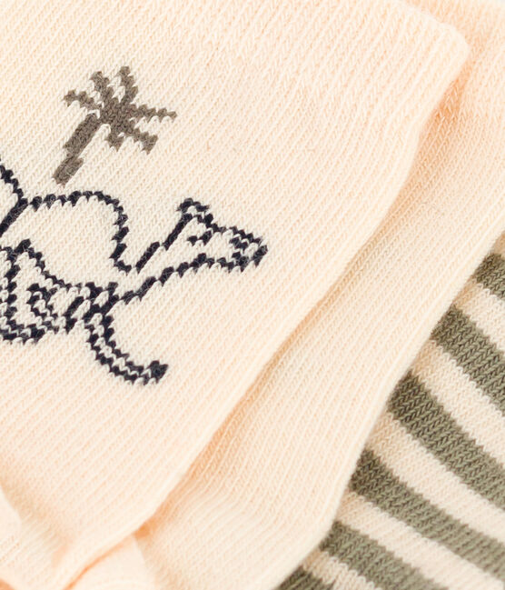 2er-Set Babysocken aus Baumwolljersey mit Dromedaren variante 1
