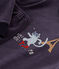 Kinderpyjamas Paris aus Nicki blau SMOKING