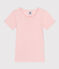 Kurzärmeliges T-Shirt aus Baumwolle für kleine Mädchen rosa MINOIS