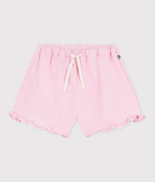 Kinder-Shorts aus einfarbiger Baumwolle MARQUISE