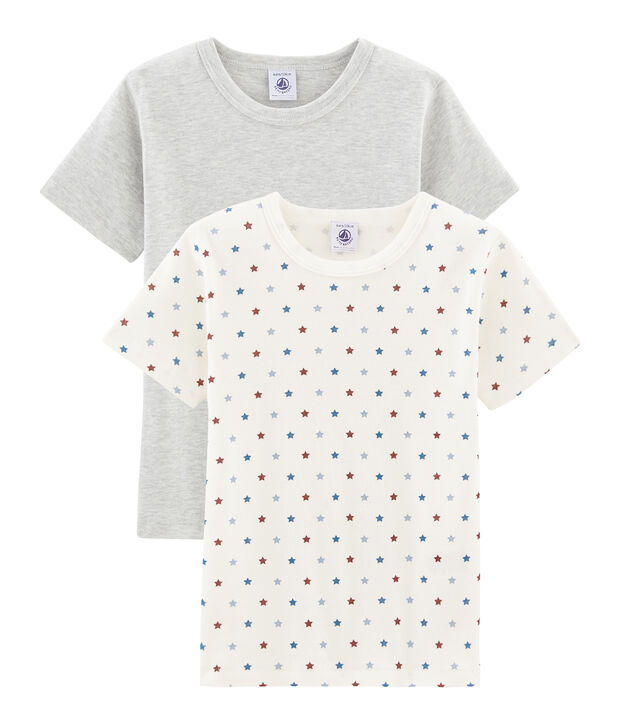 2er-Set kurz&auml;rmelige T-Shirts f&uuml;r Jungen vielfarbig