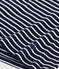 Damen-T-Shirt L'Iconique aus Baumwolle mit Streifen blau SMOKING/weiss MARSHMALLOW