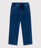 Kinder-Hose aus Denim grün BRUT MOYEN