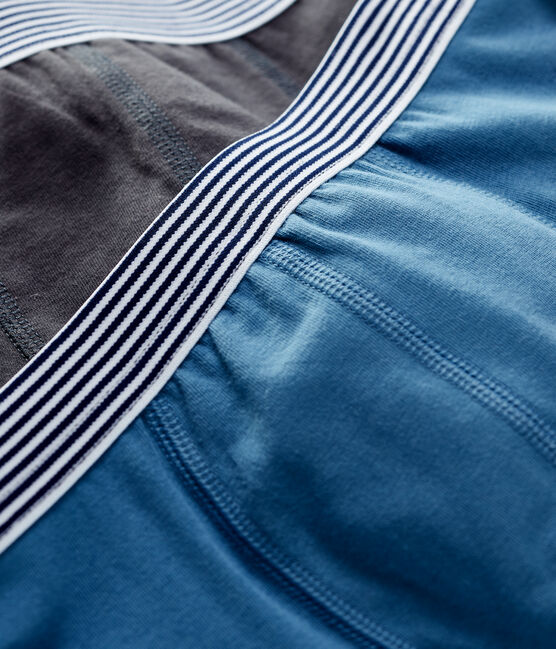 2er-Set Boxershorts aus Bio-Baumwolle und Elastan für Jungen variante 1