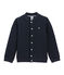 Cardigan aus gestepptem und gedoppeltem Jersey blau SMOKING