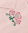 Langärmeliges Baby-T-Shirt aus Baumwolle rosa SALINE