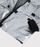 Silberfarbene Kinder-Regenjacke für Mädchen/Jungen grau ARGENT