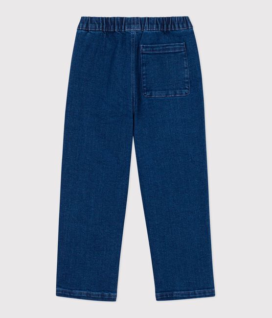 Kinder-Hose aus Denim blau BRUT MOYEN