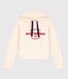 Kapuzen-Sweatshirt aus Molton für Damen