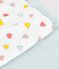 Set langer Kinder-Shortys aus Baumwolle mit Herzmotiv vielfarbig