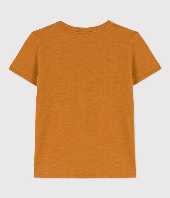 T-Shirt LE DROIT aus Baumwolle mit Rundhalsausschnitt braun TOAST