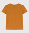 T-Shirt LE DROIT aus Baumwolle mit Rundhalsausschnitt braun TOAST