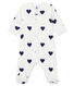 Baby-Strampler aus Rippstrick für Mädchen-Jungen