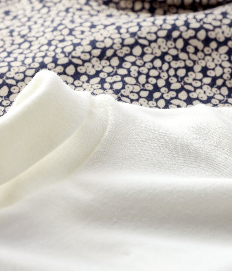 Set mit 2 langen Baby-Bodys f&uuml;r M&auml;dchen vielfarbig